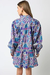 Rio Mar Puff Sleeve Dress