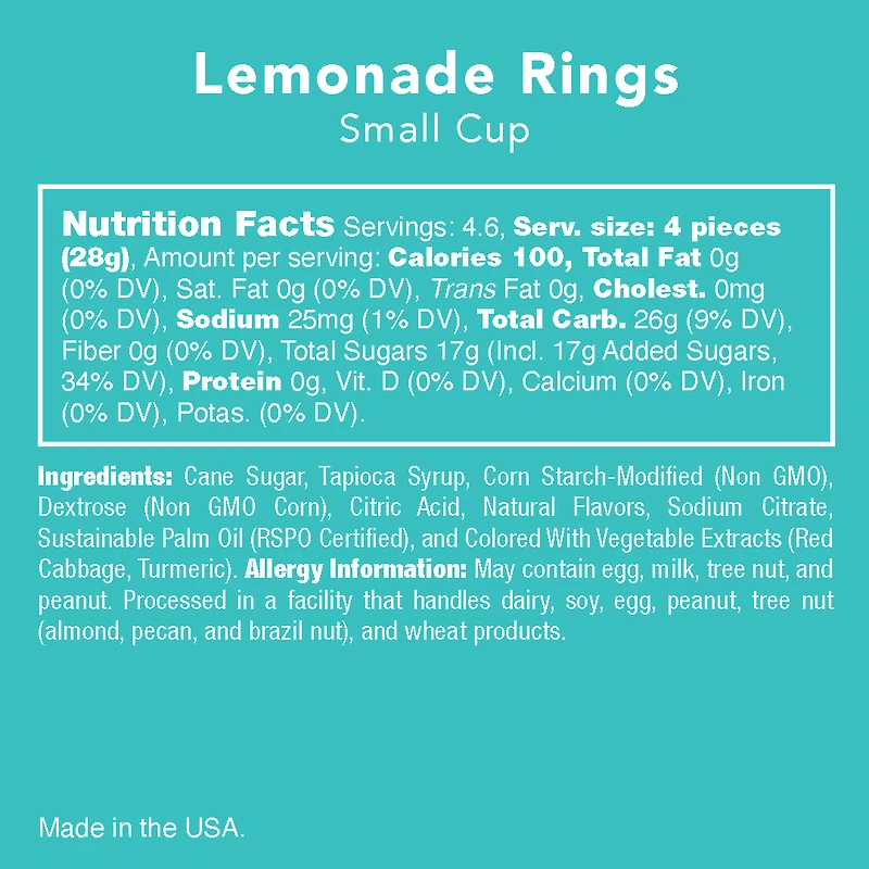 Lemonade Rings
