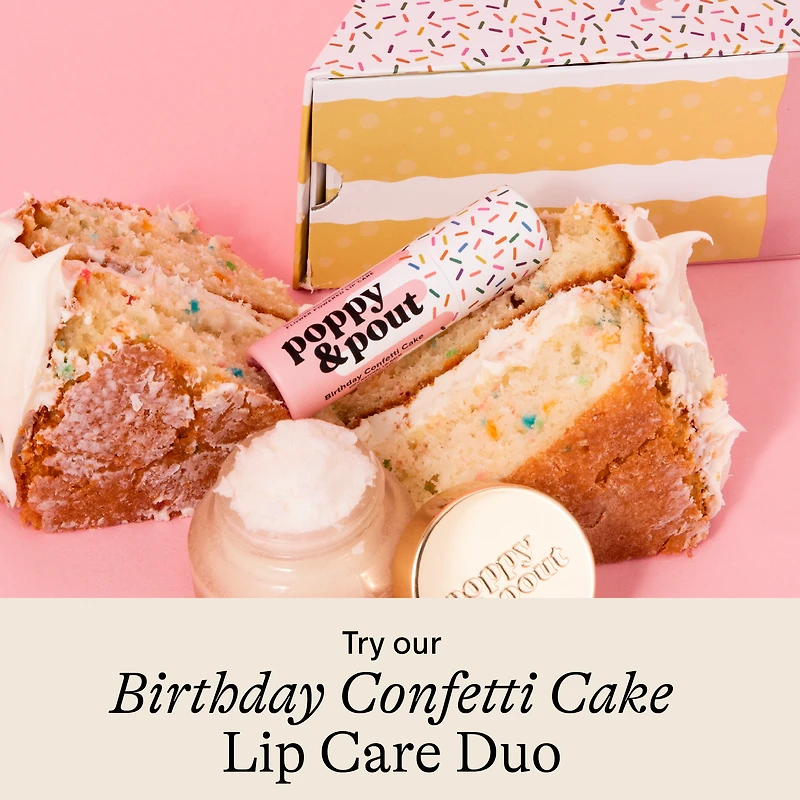 Lip Balm, Birthday Confetti Cake