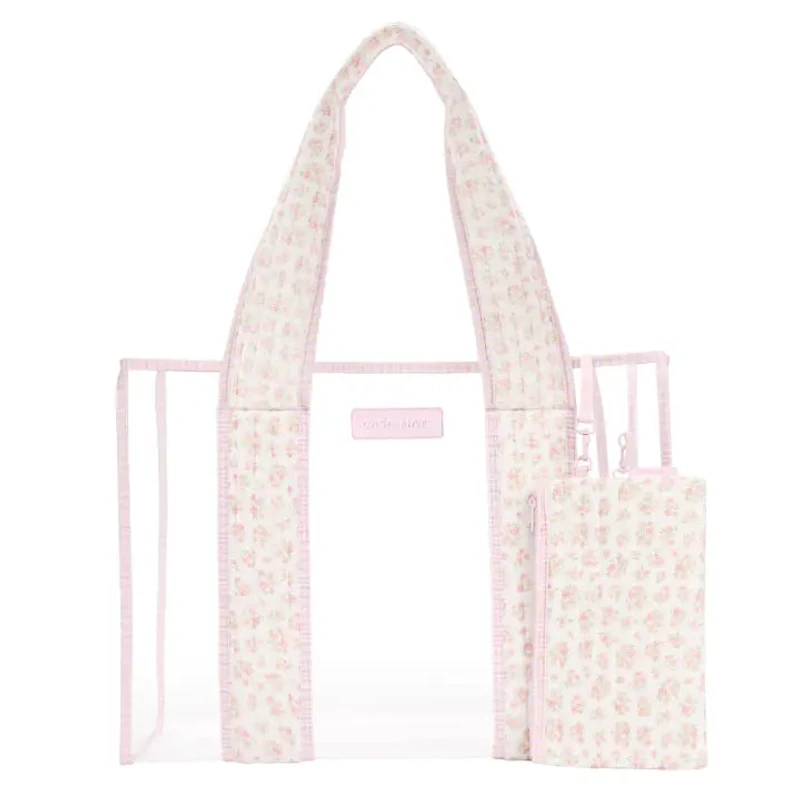 Quilted Floral Jelly Tote