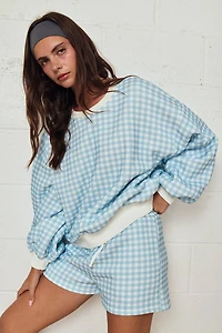 Gingham Lounge Set