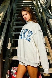 Lake/Mountain Mock-Neck Sweatshirt