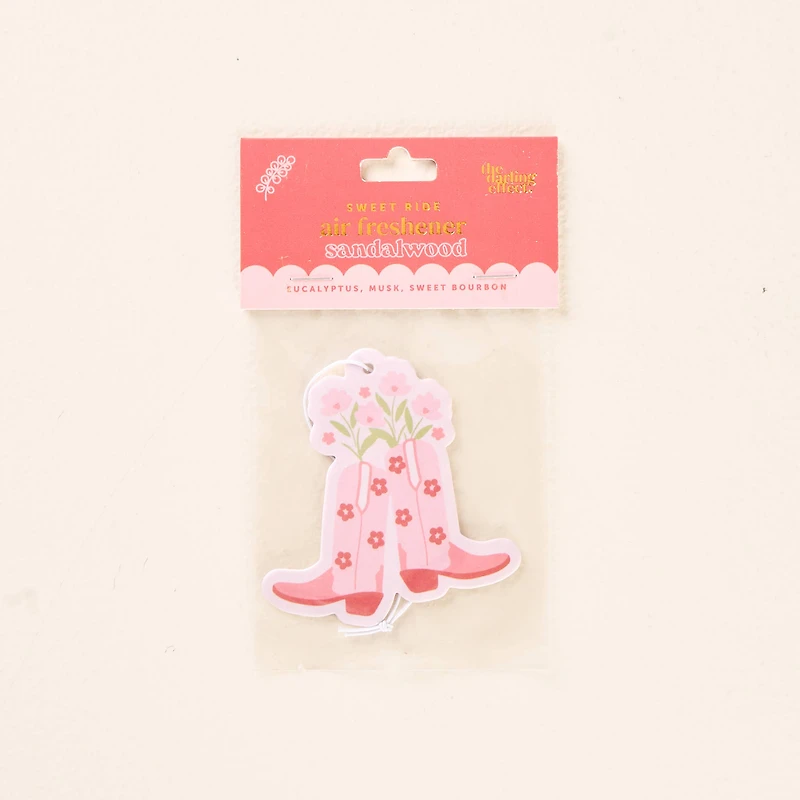 Cowgirl Boots Sweet Ride Car Air Freshener