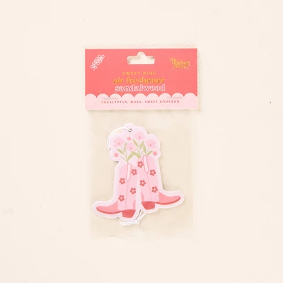 Cowgirl Boots Sweet Ride Car Air Freshener