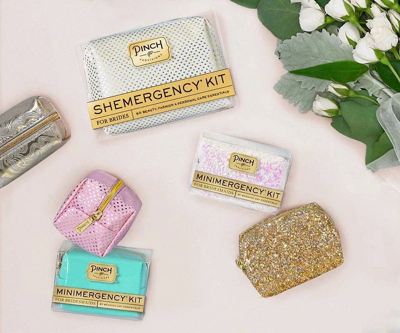 White Minimergency Kit for Brides