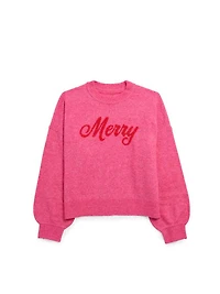 Merry Pink Sweater