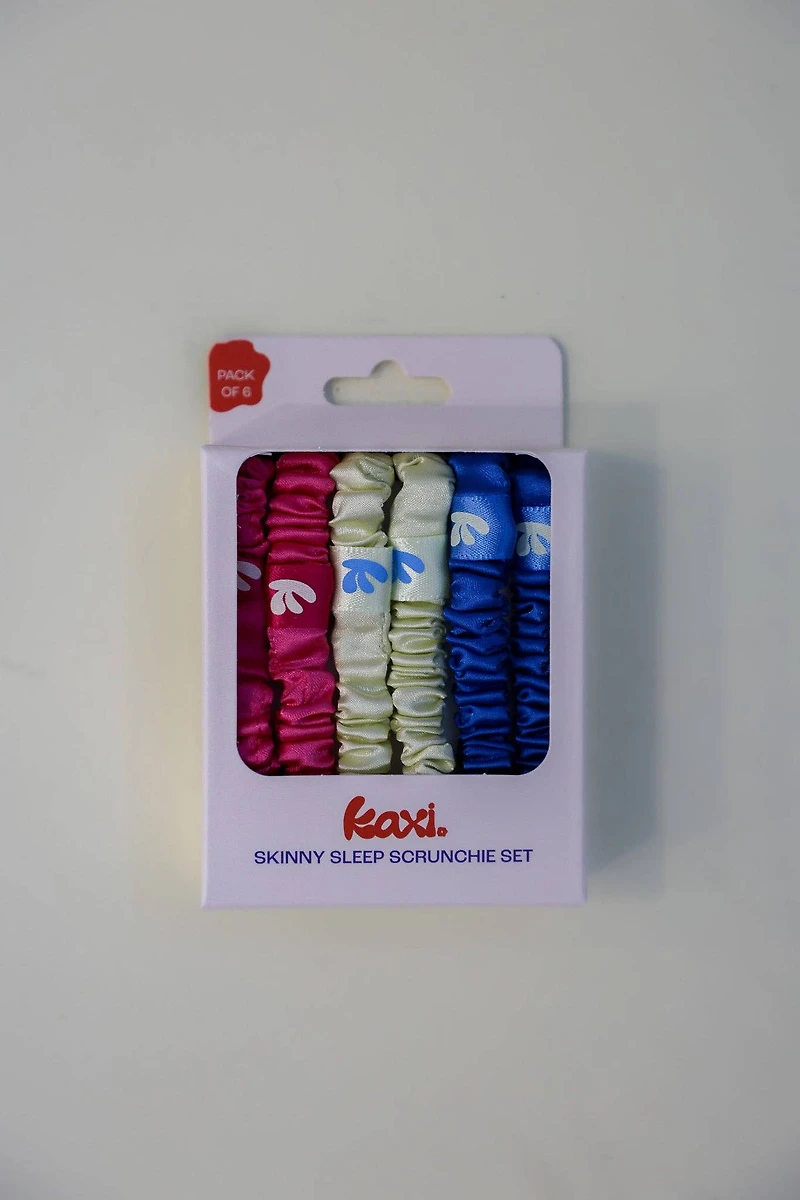 Skinny Satin Scrunchie Set