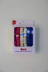 Skinny Satin Scrunchie Set