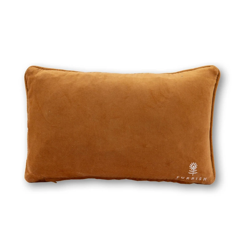 Espresso Martini Needlepoint Pillow