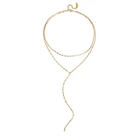 Gold Chain Layered Necklace