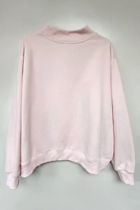 Pink Blessed Mockneck