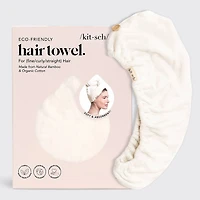 Ivory Quick Dry Hair Towel