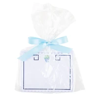 Turquoise Leaf Scallop Note Cards