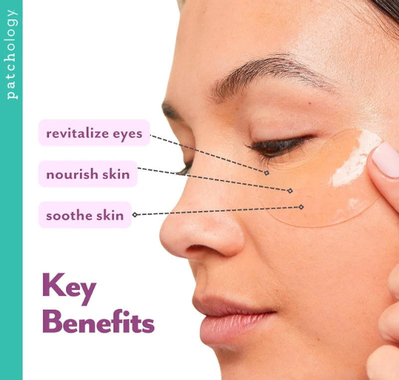 UNDER EYE Bubbly Eye Gels Patches with Niacinamide