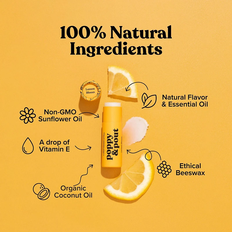 Lip Balm, Lemon Bloom