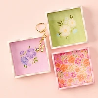Scallop Trinket Tray-Secret Garden Pink