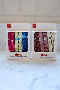 Skinny Satin Scrunchie Set