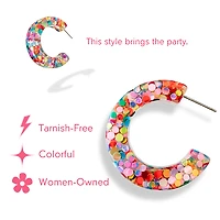 Life of the Party Confetti Hoops