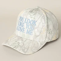 You Look Like You Love Me Cap/ Blue