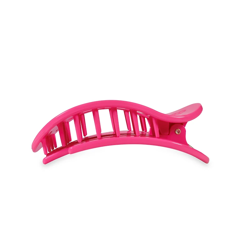 Flat Round Hair Clip | Medium | Tropical Punch
