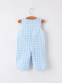 Back-To-School Embroidery Toddler Boys' Romper