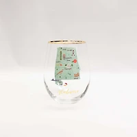 Glass Stemless Wine Alabama