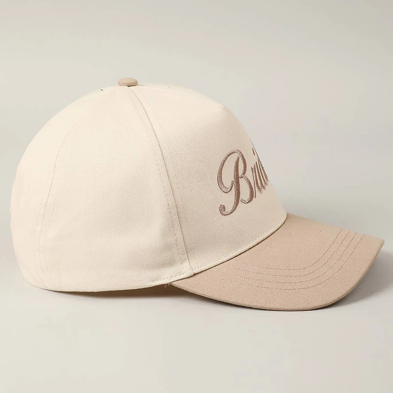 Bride Trucker Hat/ Beige
