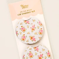 On the Road Car Coaster Set-Endless Daydream Cream