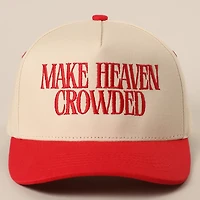Red Make Heaven Crowded Trucker Hat
