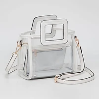 White Clear Crossbody Bag