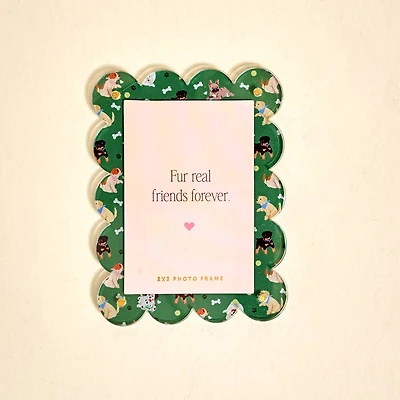 Mini Acrylic Picture Frame Magnet–Dog Days