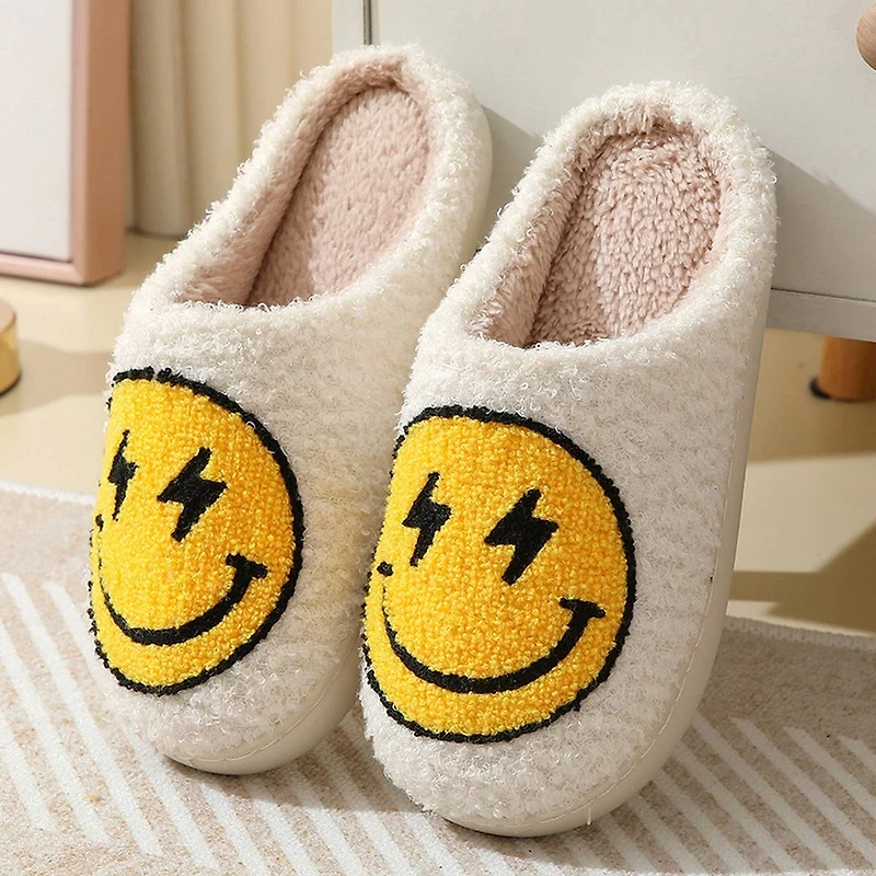 Smiley Face Slippers
