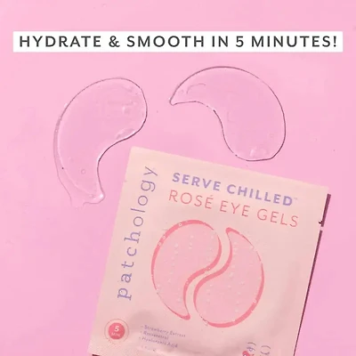 UNDER EYE Serve Chilled Rosé Hydrating Eye Mask Gels