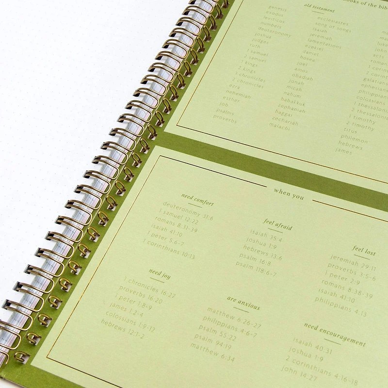 Church Notes Notebook - Blush Pink