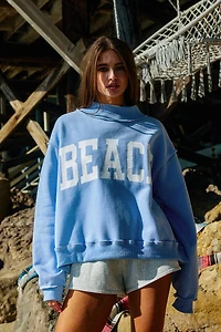 Beach/Lake Reversible Mock-Neck