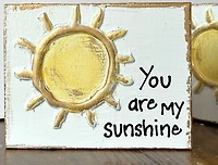 You Are My Sunshine Block