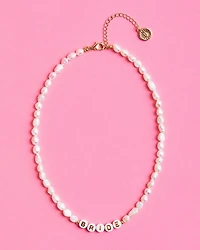 Bridal Pearl Beaded Necklace