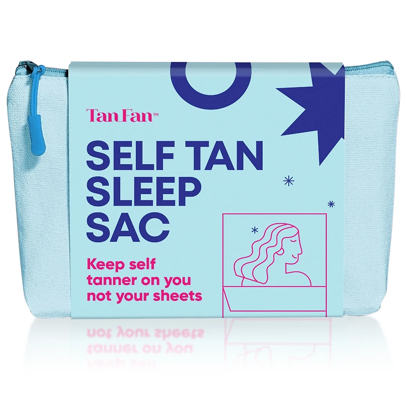 Self Tan Sleep Sac French Navy - 100% Cooling Silky Poly