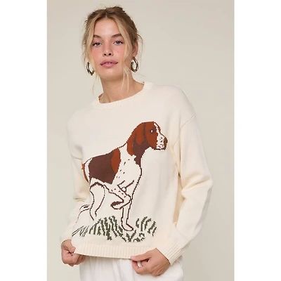 Beagle Graphic Sweater