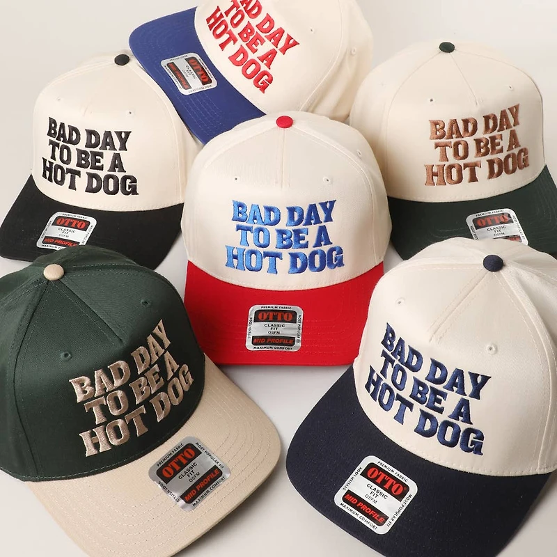 Bad Day To Be A Hot Dog Trucker Hat