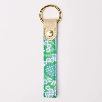 Key Fob Skinny Daisy Chain Green