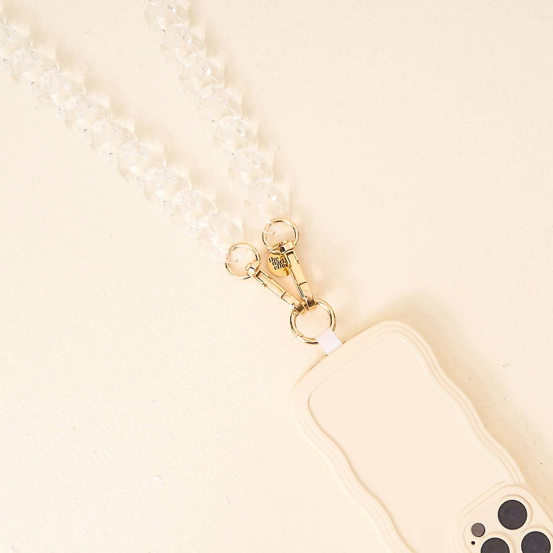 Clear Crossbody Phone Chain