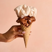 Cream & Camel Oversized Scrunchies