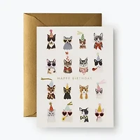 Cool Cats Birthday Card