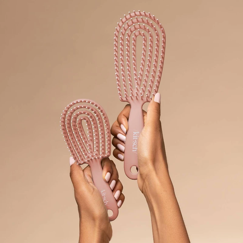 Mini Terracotta Detangling Flexi Brush