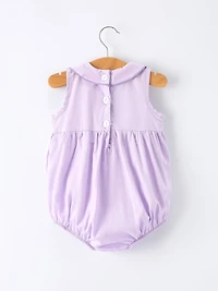 Floral Lavender Romper