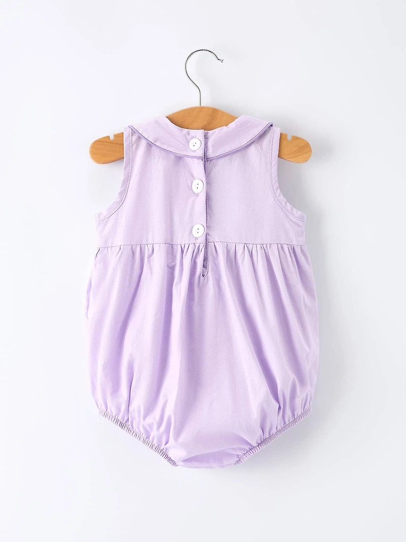 Floral Lavender Romper