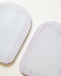 Pink Stripes Notepad