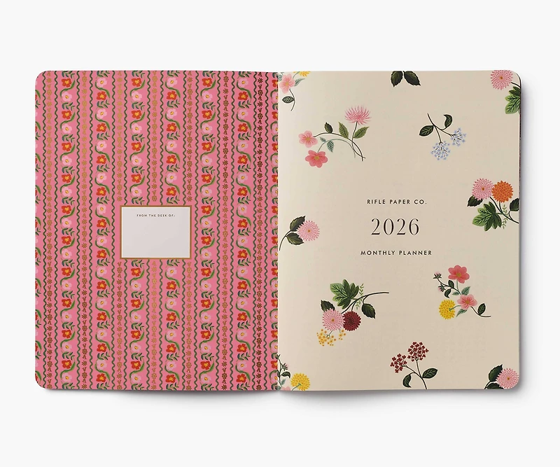 2026 Dahlia 12-Month Appointment Notebook