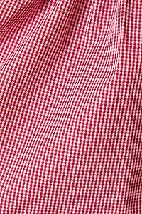 Red Gingham Halter Top